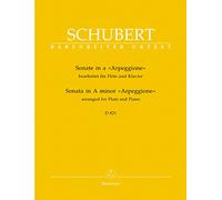 F. Schubert – Sonate Arpeggione en la mineur D.821 – Partition Flûte/Piano – Bärenreiter-Verlag