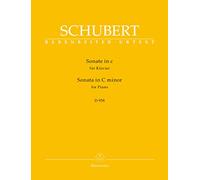 Sonate für Klavier c-Moll D 958. Spielpartitur, Urtextausgabe [Import]