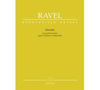 Sonate in Vier Teilen für Violine und Violoncello. 2 Spielpartituren, Urtextausgabe [Import]