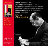 Sonate K330 - Fantaisie opus 17 - Excursions - Nocturne opus 55 CD