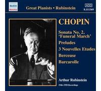 Sonate No. 2 Opus 35, Préludes Opus 28, Berceuse Opus 57, Barcarolle Opus 60