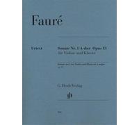 Sonate No1 Opus 13 en La Majeur --- Violon / Piano
