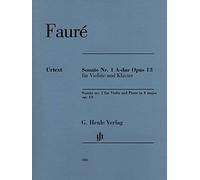 Sonate No1 Opus 13 en La Majeur --- Violon / Piano