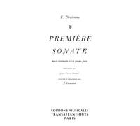 Sonate No1 Pour Clarinette Sib / Recueil