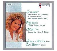 Sonate Pour Flûte De Schubert, Reinecke & Martinu Milan, Flûte & Brown, Piano