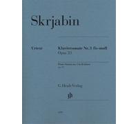 Sonate pour piano n 3 en fa diese mineur op. 23