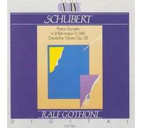 Sonate Pour Piano No. 21, Danses Allemandes Gothoni, Piano