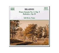 Brahms, J. – Sonate pour piano n°3 / Ballades Op.10 – CD