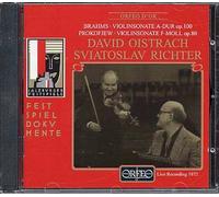 Sonate Pour Violon Et Piano No. 2 Oistrakh, Violon & Richter, Piano + Prokofiev