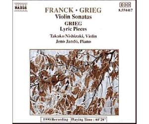 Sonate Pour Violon Et Piano No. 3, Pieces Lyriques Arr. Pour Violon Nishizaki, Violon & Gimse, Piano + Franck