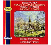 Sonate Pour Violon Et Piano No. 9 ""A Kreutzer"" Zsigmondy, Violon & Nissen, Piano + Franck