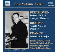 Heifetz - sonate pour Violon et Piano n°9 34kreutzer34. [Import]