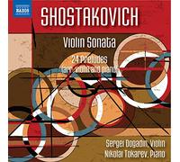 Dmitry Tsyganov et Lera Auerbach – Sonate pour violon OP 134 / 24 Préludes OP 34 – CD