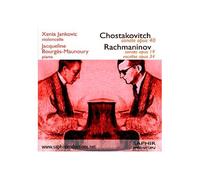Chostakovitch, sonate opus 40; Rachmaninov, sonate opus 19 et vocalise opus 34