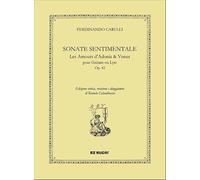 Sonate sentimentale. Solo pour Guitare. Conducteur