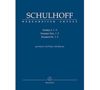 Sonaten für Klavier Nr. 1-3. Spielpartitur [Import]