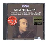 Tartini Giuseppe – Sonates pour violon et clavecin – Tactus