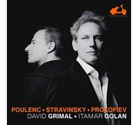 David Grimal, Itamar Golan – Poulenc, Stravinsky, Prokoviev : Sonates violon et piano – CD