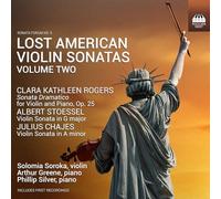 Sonates Américaines Perdues pour Violon Vol 2