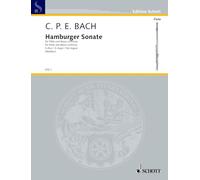 Sonates de Hambourg pour flute traversiere - Sol majeur - FTR 1 (Edition Schott)