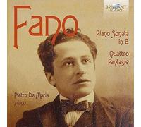 Guido Alberto Fano – Sonates et fantaisies pour piano – CD – Edel