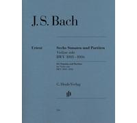 Sonates et Partitas BWV1001-1006 - Violon Solo
