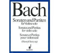 Bach J.S. – Sonates et Partitas – Édité par Henryk Szeryng – Partition violon solo – Schott