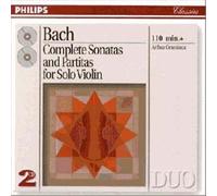 Sonates Et Partitas Pour Violon Seul Bwv 1001 À 1006 Grumiaux, Violon