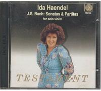 Sonates Et Partitas Pour Violon Seul Bwv 1001 À 1006 - Violoniste: Ida Haendel