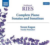 Ferdinand Ries – Sonates et Sonatines pour Piano (Intégrale) – CD – NAXOS