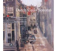 Hochscheid,Doris - Sonates Hollandaises pour Violoncelle et Piano vol.3