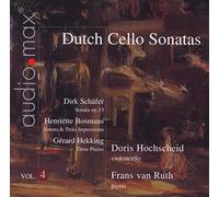 Sonates Hollandaises pour Violoncelle Vol 4 Hochscheid Van R