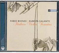 Sonates Iltalienne De Veracini (Opus 1 No. 1) Locatelli (Opus 6 No. 12) Mascitti (Psyché (Opus 5 No. 12) Geminiani (Opus 4 No 5) Tartini - Opus 2 No 1