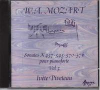 Sonates K 457-545-570-576 Pour Pianoforte - Vol. 5