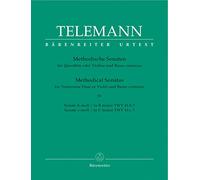 Sonates méthodiques TWV 4/41 : si mineur - do mineur --- Flûte (ou Violon)/Piano