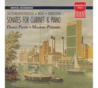 Sonates Pour Clarinet & Piano - Daniel Pacitti, Clarinet; Massimo Palumbo, Piano