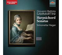 Sammartini / Heger – Sonates pour clavecin – CD