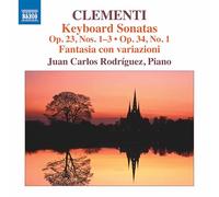 Clementi / Rodriguez – Sonates pour Clavier Fantasia Con Variazioni – CD – NAXOS
