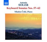 NAXOS – Sonates pour clavier N° 57 à 62