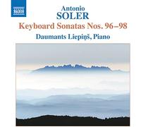 Antonio Soler – Sonates pour Clavier N° 96 à N° 98 – CD – NAXOS