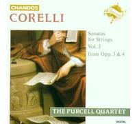 Sonates Pour Cordes Vol. 3 Op. 3 & 4 Quatuor Purcell