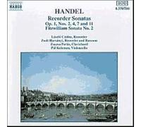Sonates Pour Flûte À Bec Op. 1 Nos. 2, 4, 7 & 11, Son. Fitzwilliam No. 2 Czidra, Flûte & B.C.