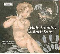 Sonates Pour Flûte Des Fils De Johann Sebastian Bach