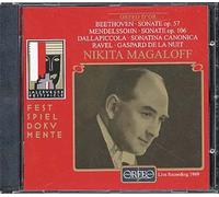 Sonates Pour Piano De Beethoven, Ravel, Mendelssohn & Dallapiccola Magaloff, Piano - Enr. 1969