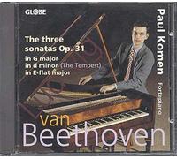 Komen Paul Piano Sonatas, The - Volume 3 (Komen) (CD) Album