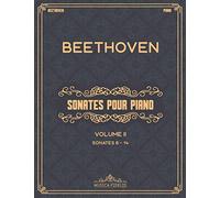Sonates pour piano: Volume II (Sonates 8 à 14) - Partitions de piano