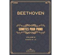Sonates pour piano: Volume III (15 à 20) - Partitions de piano