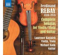 NAXOS – Sonates pour violon, alto et guitare – Intégrale