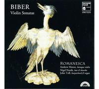 Sonates Pour Violon Avec La Basse Continue Ensemble Romanesca - Cd Catalogue