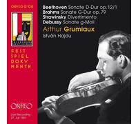 Sonates Pour Violon De Beethoven, Brahms, Stravinski & Debussys